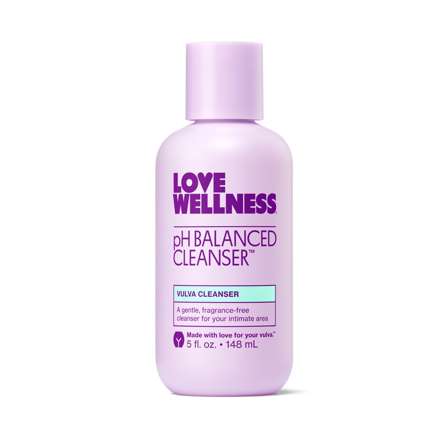 Love Wellness pH Balancing Cleanser | Feminine Vaginal Wash | Fragrance-Free