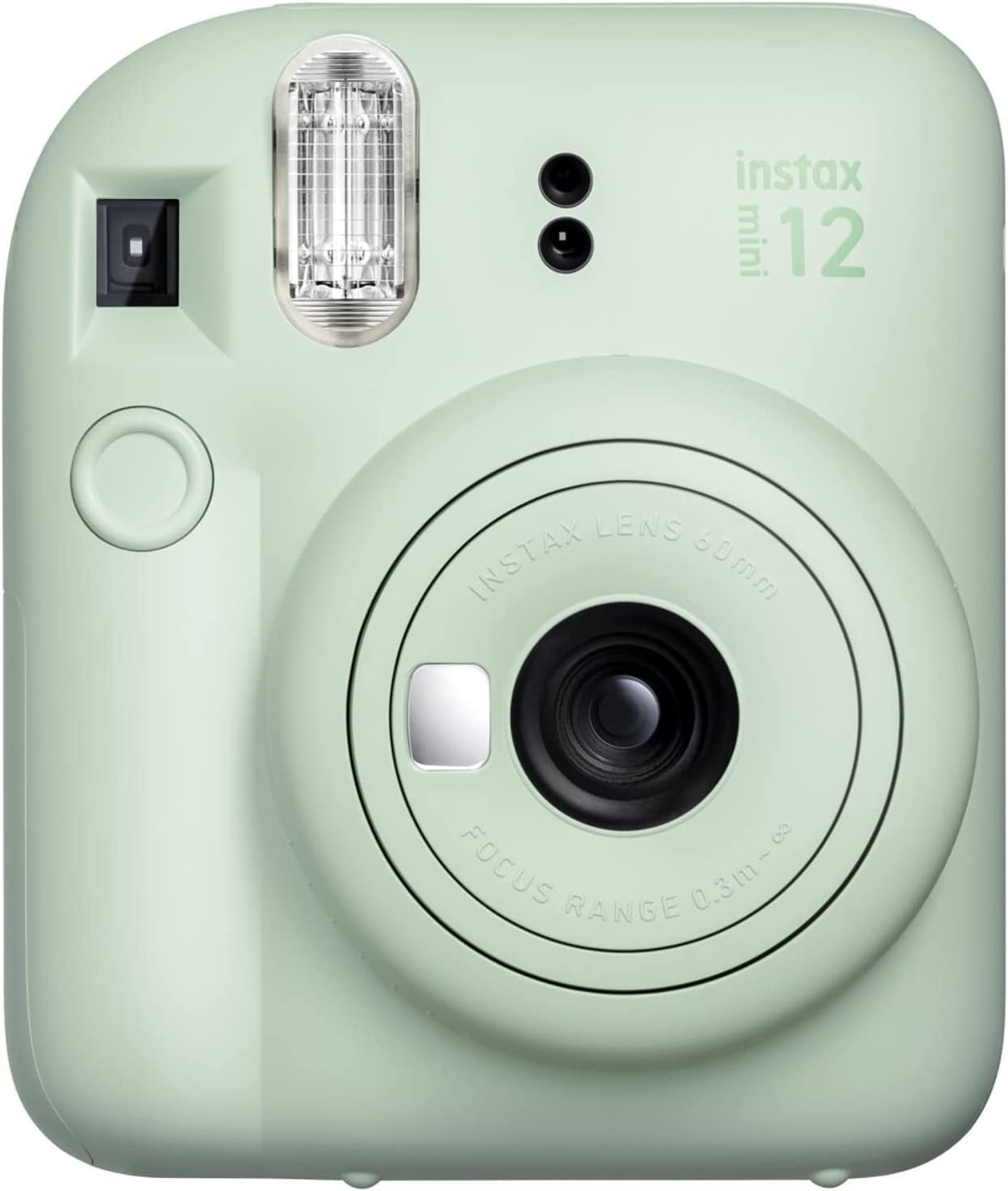 Fujifilm Instax Mini 12 Instant Camera Clay White + Fuji Film Value Pack (40 Sheets) + Shutter Accessories Bundle, Incl.