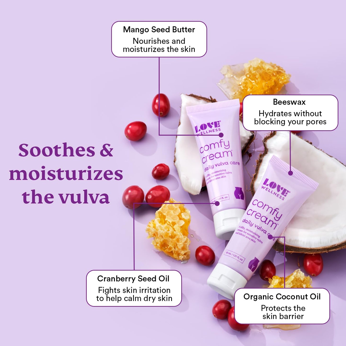 Love Wellness pH Balancing Cleanser | Feminine Vaginal Wash | Fragrance-Free