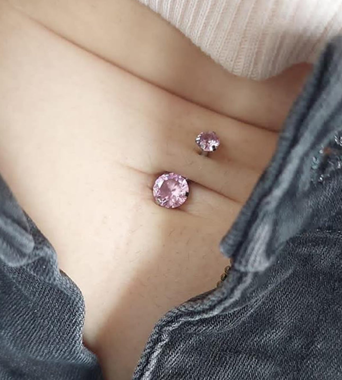 MODRSA Belly Button Ring Belly Rings Surgical Steel Belly Button Ring