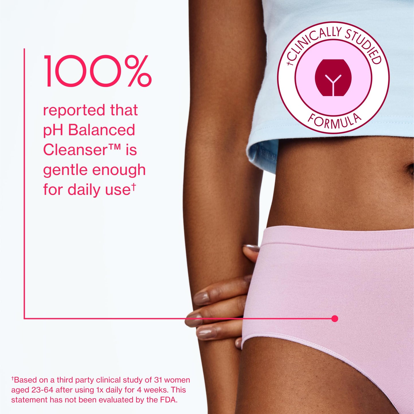 Love Wellness pH Balancing Cleanser | Feminine Vaginal Wash | Fragrance-Free