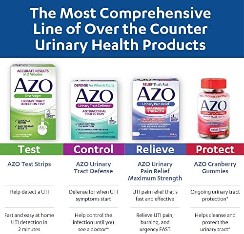 AZO Cranberry Urinary Tract Health Gummies Dietary Supplement