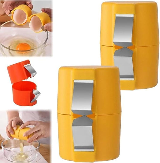 3PCS Egg Shell Opener, Egg Cracker Egg Peeler Egg Separator for Raw Eggs, Hard Boiled Egg Peeler Tool