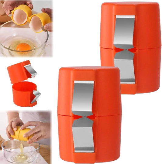 3PCS Egg Shell Opener, Egg Cracker Egg Peeler Egg Separator for Raw Eggs, Hard Boiled Egg Peeler Tool