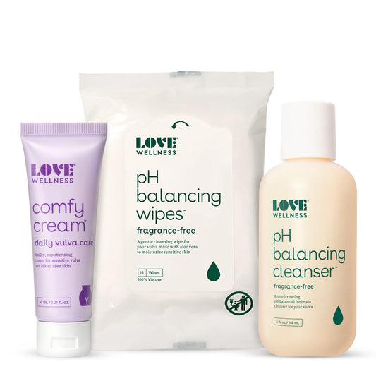 Love Wellness pH Balancing Cleanser | Feminine Vaginal Wash | Fragrance-Free