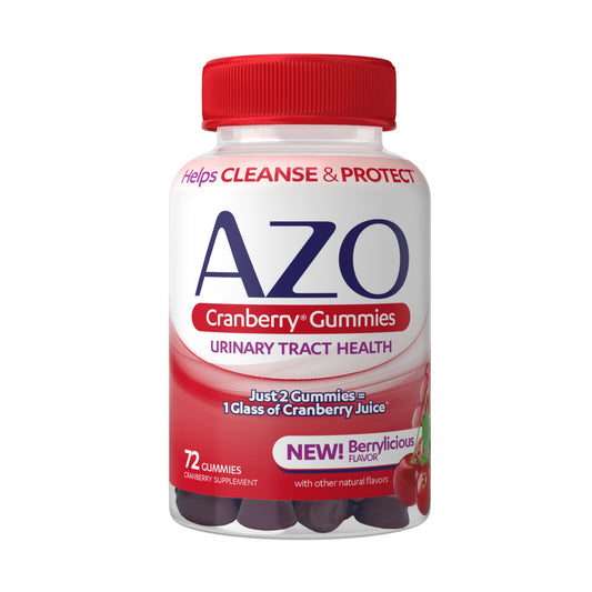 AZO Cranberry Urinary Tract Health Gummies Dietary Supplement